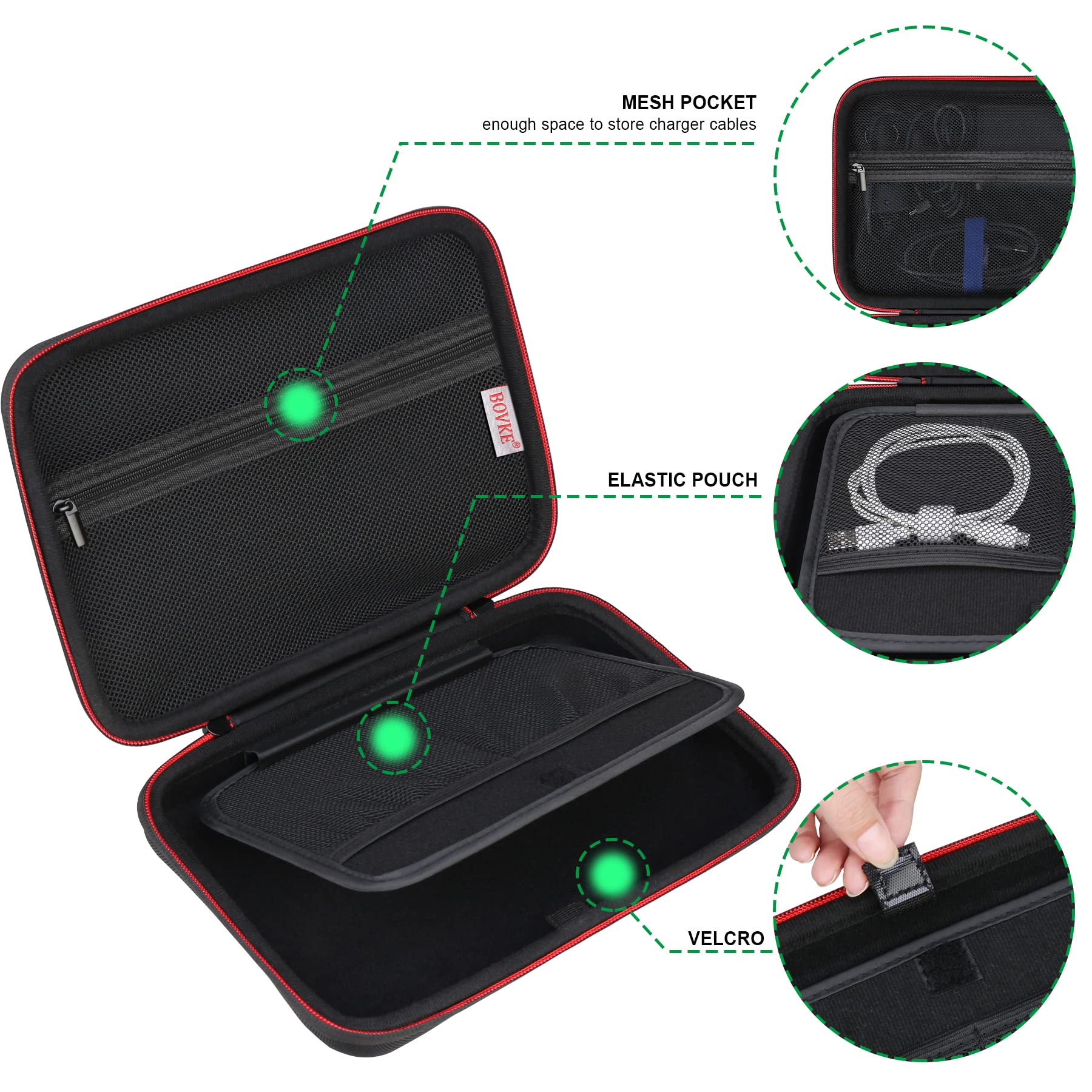 Amazon.com: BOVKE Travel GPS Case for 6.95” Garmin DriveSmart 65